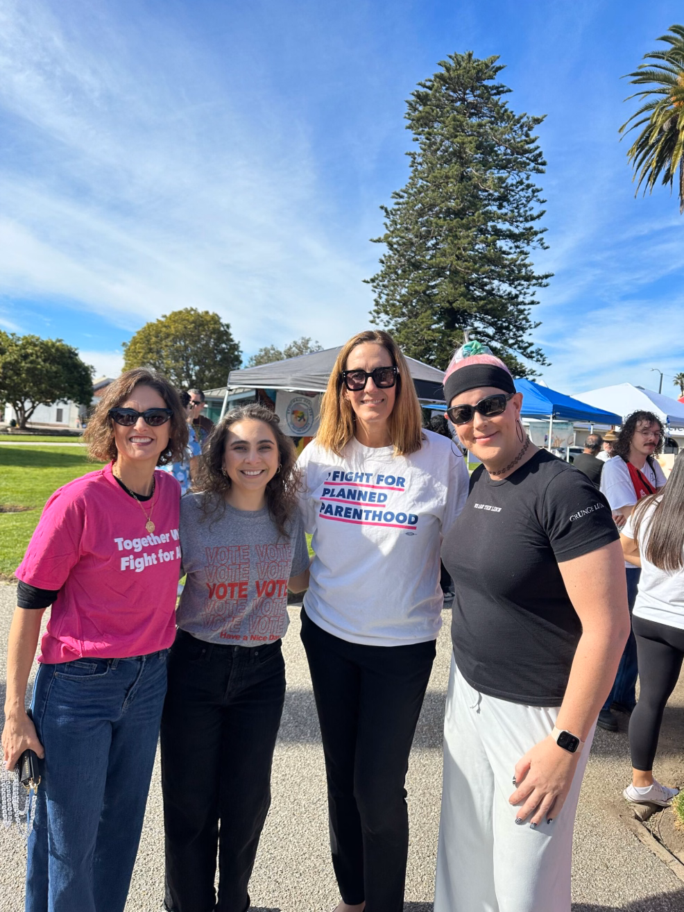 Group photo at the Ventura Women's March